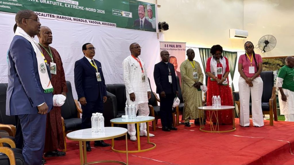 Dr MANAOUDA Malachie lors du lancement du symposium de santé à Maroua